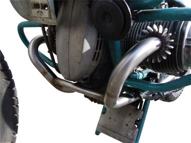 GPR exhaust compatible with  Bmw R 100 Gs 1987-1996, Decatalizzatore, Decat pipe 