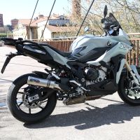Scarico GPR compatibile con  Bmw S 1000 XR -M  2020-2024, M3 Inox , Terminale di scarico racing, con raccordo, senza omologazione