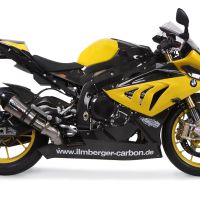 Scarico GPR compatibile con  Bmw S 1000 RR -M  2010-2014, New Grand Prix Evo Titanium, Scarico omologato, silenziatore con db killer estraibile e raccordo specifico