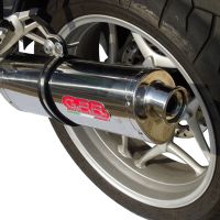 GPR exhaust compatible with  Bmw R 1200 St -Rt 2003-2008, Trioval, Homologated legal slip-on exhaust including removable db killer and link pipe 