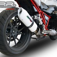 Scarico GPR compatibile con  Bmw R 1200 R 2015 Lc 2017-2019, Albus Evo4, Scarico omologato, silenziatore con db killer estraibile e raccordo specifico