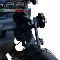 GPR exhaust compatible with  Bmw C 650 Sport 2016-2020, Albus Evo4, Homologated legal slip-on exhaust including removable db killer and link pipe 