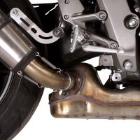 GPR exhaust compatible with  Honda Cb 1000 R  2008-2014, Trioval, Homologated legal slip-on exhaust including removable db killer and link pipe 