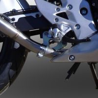 Scarico GPR compatibile con  Honda Cb 500 F 2013-2015, Albus Ceramic, Scarico omologato, silenziatore con db killer estraibile e raccordo specifico