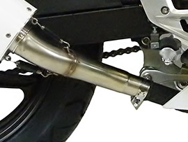 GPR exhaust compatible with  Honda Cbr 300 R 2014-2016, M3 Inox , Homologated legal slip-on exhaust including removable db killer, link pipe and catalyst 