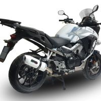 Scarico GPR compatibile con  Honda Crossrunner 800 Vfr 800 X 2017-2020, Albus Evo4, Scarico omologato, silenziatore con db killer estraibile e raccordo specifico
