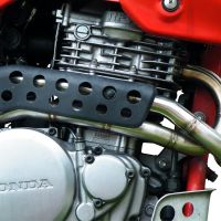 Scarico GPR compatibile con  Honda Dominator Nx 650  1988-2001, Decatalizzatore, Collettore tubo decatalizzatore