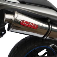 GPR exhaust compatible with  Honda Hornet Cb 600 F 2003-2006, Trioval, Homologated legal slip-on exhaust including removable db killer, link pipe and catalyst 