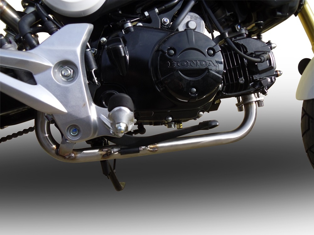 GPR exhaust compatible with  Honda Msx - Grom 125  2013-2017, Furore Nero, Racing full system exhaust  