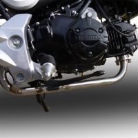 GPR exhaust compatible with  Honda Msx - Grom 125  2013-2017, Furore Nero, Racing full system exhaust  