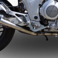 Scarico GPR compatibile con  Yamaha Tdm 850 1991-2001, Furore Nero, Coppia di terminali di scarico omologati, forniti con db killer removibili e raccordi specifici