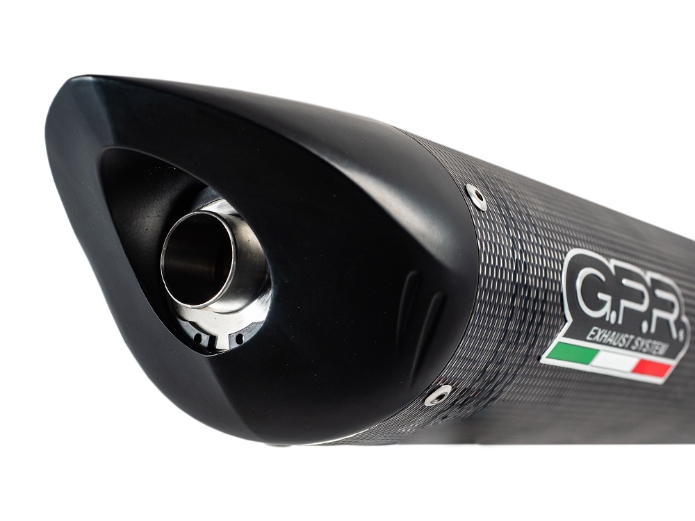 GPR exhaust compatible with  Honda Cbr 600 Rr  2003-2004, Tiburon Poppy, Homologated legal slip-on exhaust including removable db killer, link pipe and catalyst 