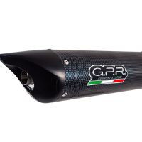 GPR exhaust compatible with  Honda Cbr 600 Rr  2003-2004, Tiburon Poppy, Homologated legal slip-on exhaust including removable db killer, link pipe and catalyst 