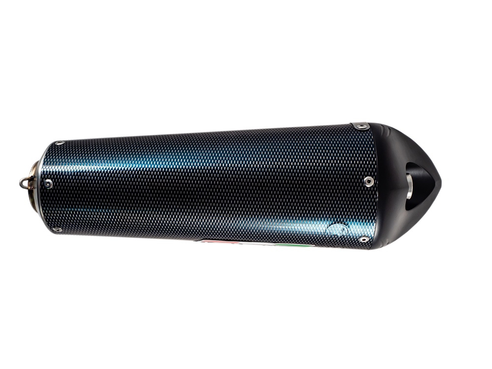 GPR exhaust compatible with  Honda Cbr 600 Rr  2003-2004, Tiburon Poppy, Homologated legal slip-on exhaust including removable db killer, link pipe and catalyst 