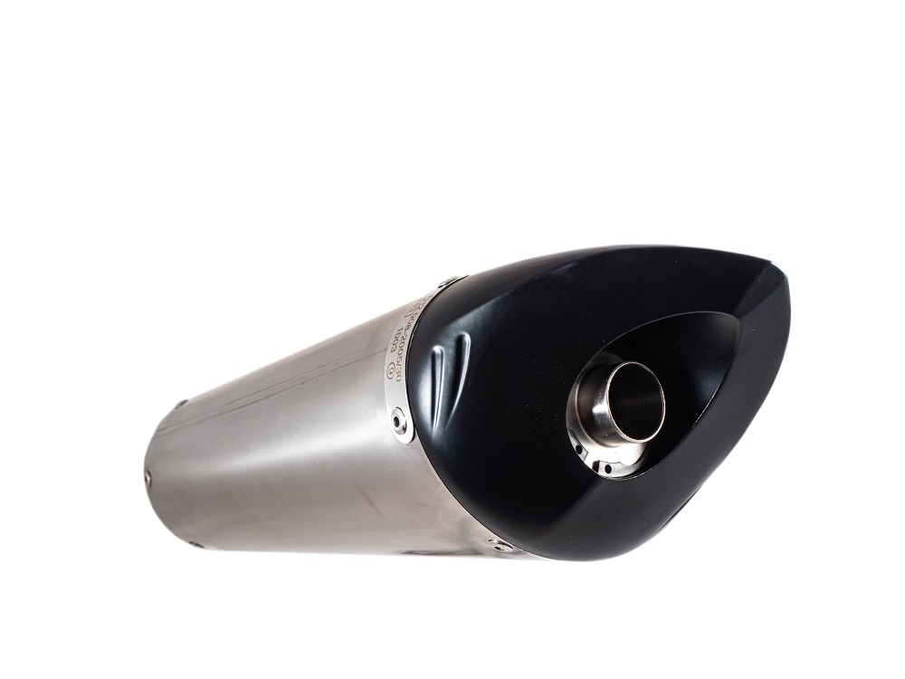 GPR exhaust compatible with  Honda Cbr 600 Rr  2005-2006, Tiburon Titanium, Homologated legal slip-on exhaust including removable db killer and link pipe 