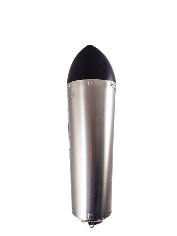 GPR exhaust compatible with  Honda Cbr 600 Rr  2005-2006, Tiburon Titanium, Homologated legal slip-on exhaust including removable db killer and link pipe 