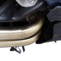 GPR exhaust compatible with  Yamaha T-Max 500 2001-2011, Satinox , Homologated legal full system exhaust, including removable db killer 