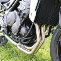 GPR exhaust compatible with  Triumph Trident 660 2021-2024, Powercone Evo, Homologated legal full system exhaust, including removable db killer and catalyst 
