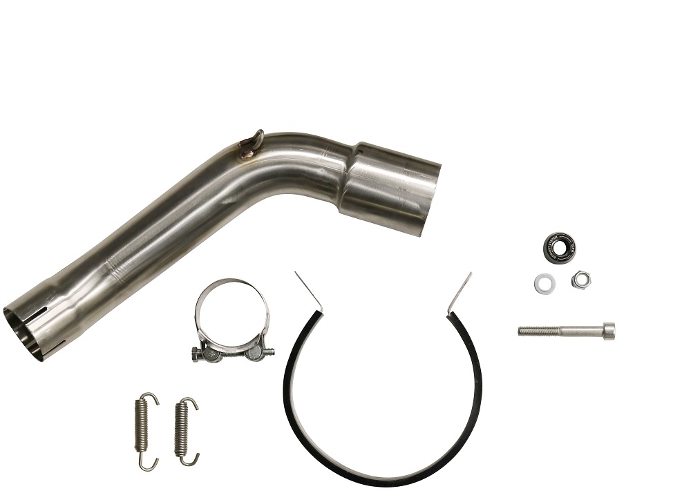 Scarico GPR compatibile con  Kawasaki Versys 1000 I.E. 2021-2024, Albus Evo4, Scarico omologato, silenziatore con db killer estraibile e raccordo specifico