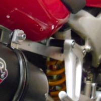 Scarico GPR compatibile con  Honda Vtr 1000 Sp-1 RC51  2000-2001, Trioval, Coppia di terminali di scarico omologati, forniti con db killer removibili e raccordi specifici