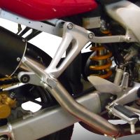 Scarico GPR compatibile con  Honda Vtr 1000 F Firestorm  1997-2007, M3 Poppy , Coppia di terminali di scarico omologati, forniti con db killer removibili e raccordi specifici