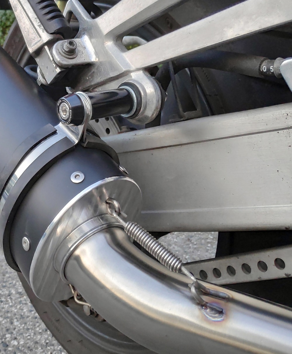 GPR exhaust compatible with  Yamaha Xjr 1200 1995-1997, Furore Nero, Dual Homologated legal slip-on exhaust including removable db killers and link pipes 