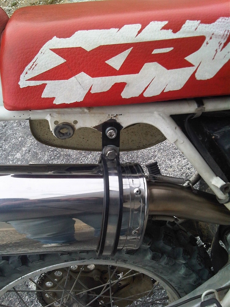 Scarico GPR compatibile con  Honda Xr 600 R  1988-1998, Furore Nero, Scarico omologato, silenziatore con db killer estraibile e raccordo specifico