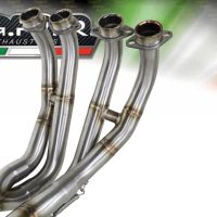 Scarico GPR compatibile con  Yamaha Yzf R6 2017-2024, M3 Titanium Natural, Scarico completo racing,fornito con collettore specifico, non legale per uso stradale