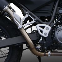 GPR exhaust compatible with  Yamaha Xt 660 X-R  2004-2014, Trioval, Dual Homologated legal slip-on exhaust including removable db killers and link pipes 