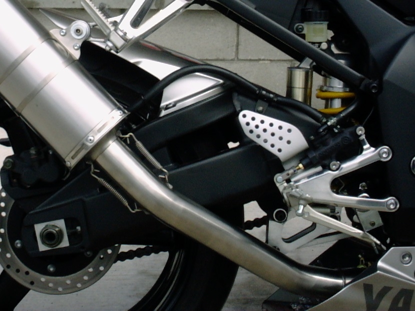 Scarico GPR compatibile con  Yamaha Yzf 1000 R1  2002-2003, Albus Ceramic, Scarico omologato, silenziatore con db killer estraibile e raccordo specifico