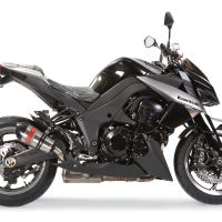 GPR escape compatível com  Kawasaki Z 1000 Sx 2017-2020, New Grand Prix Evo Titanium, Par de silenciosos de escape homologadas, com db killer removível e tubos de ligação específicos 