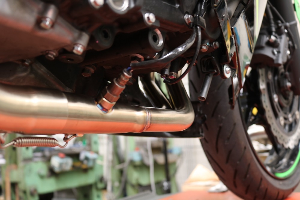 Scarico GPR compatibile con  Kawasaki Z 400 2018-2022, Decatalizzatore, Collettore decatalizzore, applicazione racing