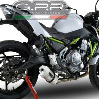 Scarico GPR compatibile con  Kawasaki Z 650 2021-2022, Albus Evo4, Scarico completo omologato,fornito con db killer estraibile,catalizzatore e collettore