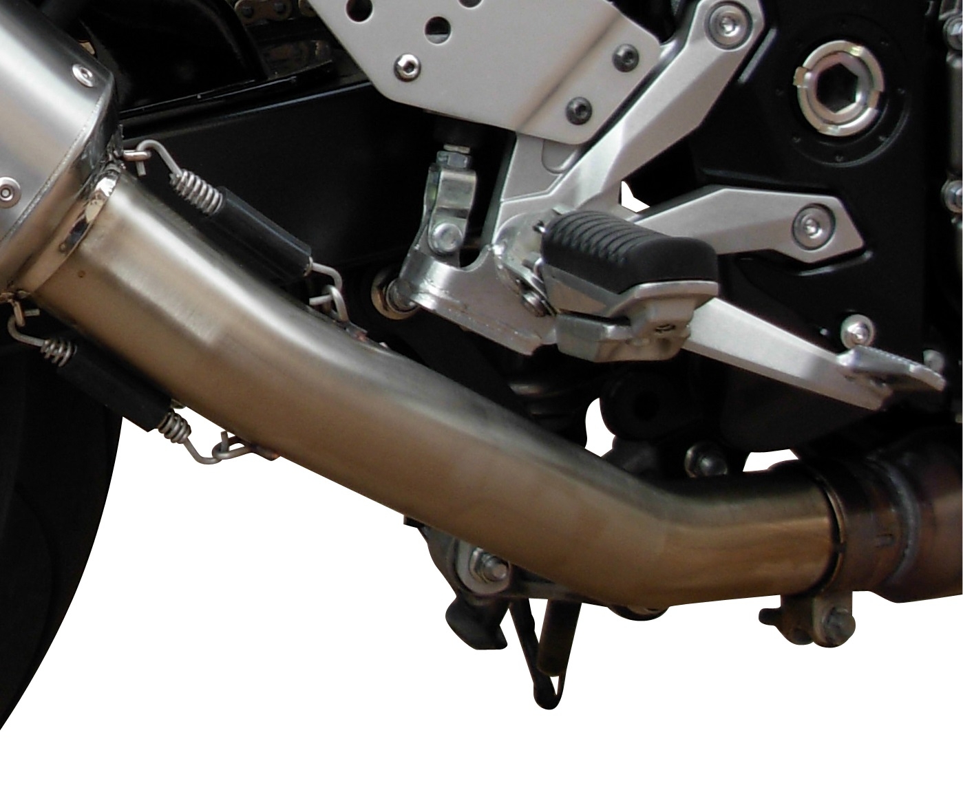 GPR exhaust compatible with  Kawasaki Z 750 - R  2007-2014, M3 Inox , Homologated legal slip-on exhaust including removable db killer, link pipe and catalyst 