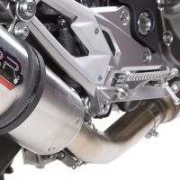 GPR exhaust compatible with  Kawasaki Z 800 2009-2016, Deeptone Inox, Homologated legal slip-on exhaust including removable db killer and link pipe 