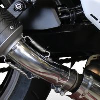 Scarico GPR compatibile con  Kawasaki Z 900 RS 2018-2020, M3 Titanium Natural, Scarico omologato, silenziatore con db killer estraibile e raccordo specifico