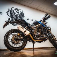 Scarico GPR compatibile con  Zontes Zt 125 G1 - U - U1 - Z2 2020-2024, Albus Evo4, Scarico completo omologato,fornito con db killer estraibile,catalizzatore e collettore