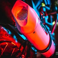 Scarico GPR compatibile con  Zontes Zt 125 G1 - U - U1 - Z2 2020-2024, Albus Evo4, Scarico completo omologato,fornito con db killer estraibile,catalizzatore e collettore