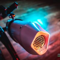 Scarico GPR compatibile con  Zontes Zt 125 G1 - U - U1 - Z2 2020-2024, Albus Evo4, Scarico completo omologato,fornito con db killer estraibile,catalizzatore e collettore