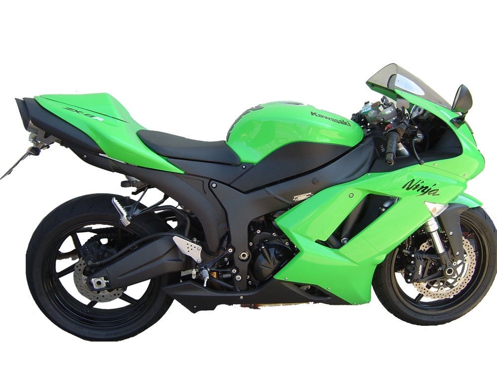 GPR escape compatível com  Kawasaki Zx-6R  2007-2008, Tiburon Titanium, Escape legal, homologado, silenciador com db killer removível e tubo de ligação específico 