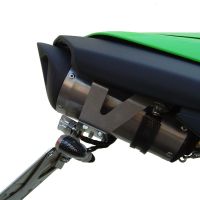 GPR escape compatível com  Kawasaki Zx-6R  2007-2008, Tiburon Titanium, Escape legal, homologado, silenciador com db killer removível e tubo de ligação específico 