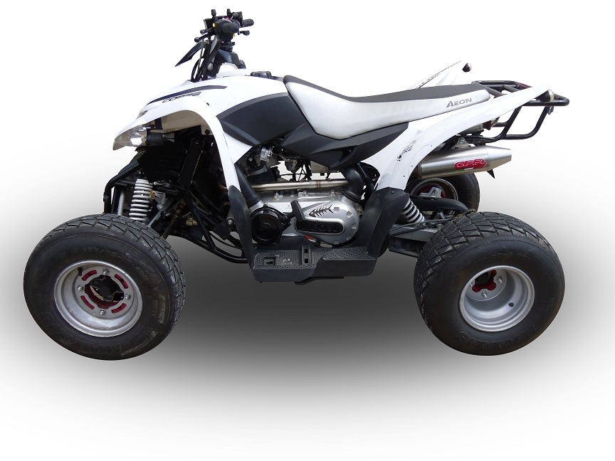 Scarico GPR compatibile con  Access SP250-SP300 Speed 2005-2021, Deeptone Atv, Scarico completo omologato,fornito con db killer estraibile e collettore