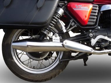 Scarico GPR compatibile con  Bmw R 100 Gs 1987-1996, Vintacone, Scarico omologato, silenziatore con db killer estraibile e raccordo specifico