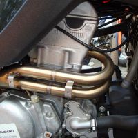 Scarico GPR compatibile con  Adly 500 Hurricane S 2005-2021, Deeptone Atv, Scarico completo omologato,fornito con db killer estraibile e collettore