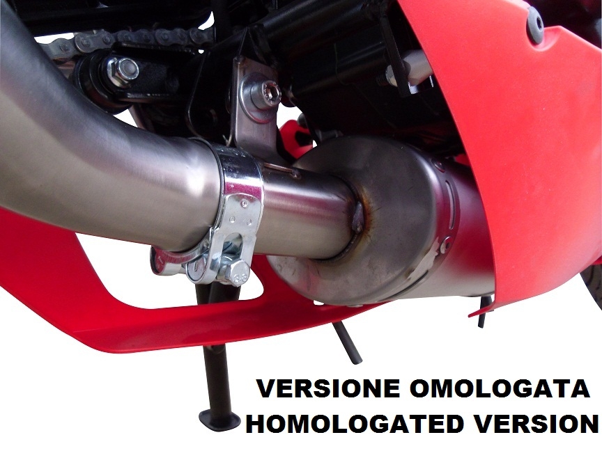 GPR escape compatível com  Aprilia RS 4 125 2011-2016, Deeptone Inox, Sistema homologado com catalisador linha completa, silencioso mais coletor 