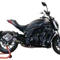 Scarico GPR compatibile con  Benelli 502 C 2019-2020, M3 Inox , Scarico omologato, silenziatore con db killer estraibile e raccordo specifico