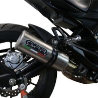 Scarico GPR compatibile con  Benelli 502 C 2019-2020, M3 Inox , Scarico omologato, silenziatore con db killer estraibile e raccordo specifico