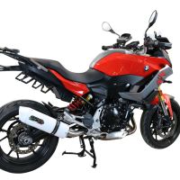 Scarico GPR compatibile con  Bmw F 900 XR-R 2020-2024, Albus Evo4, Scarico omologato, silenziatore con db killer estraibile e raccordo specifico