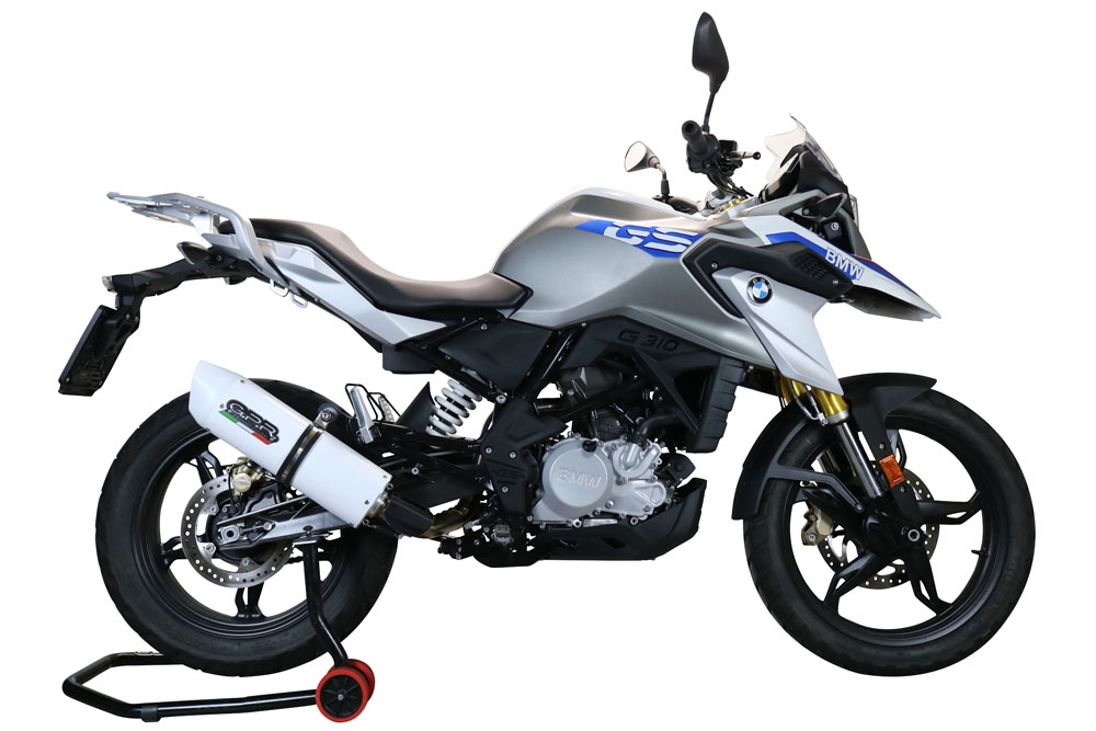 Scarico GPR compatibile con  Bmw G 310 Gs 2022-2024, Albus Evo4, Scarico completo omologato,fornito con db killer estraibile,catalizzatore e collettore