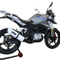 Scarico GPR compatibile con  Bmw G 310 Gs 2022-2024, Albus Evo4, Scarico completo omologato,fornito con db killer estraibile,catalizzatore e collettore